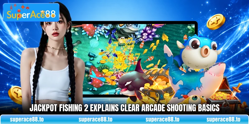 Jackpot Fishing 2 explains clear arcade shooting basics Jackpot Fishing 2 explains clear arcade shooting basics
