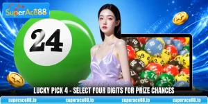 Lucky Pick 4 - Select Four Digits For Prize Chances