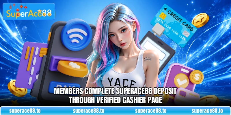 Members complete SuperAce88 deposit through verified cashier page Members complete SuperAce88 deposit through verified cashier page