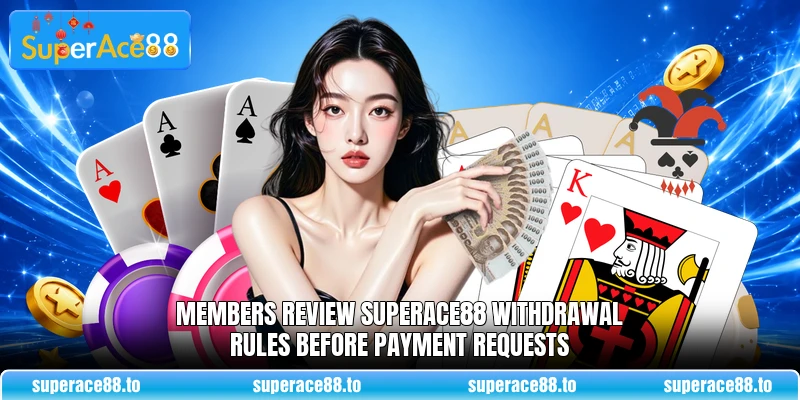 Members review SuperAce88 withdrawal rules before payment requests Members review SuperAce88 withdrawal rules before payment requests