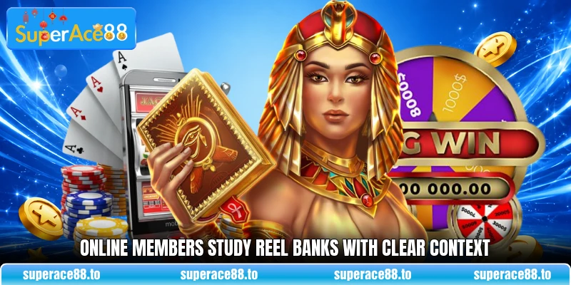 Online members study Reel Banks with clear context Online members study Reel Banks with clear context