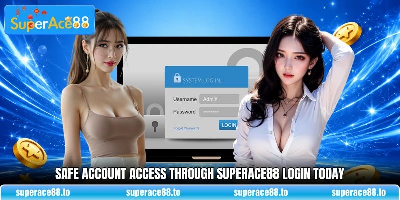 Safe account access through SuperAce88 login today