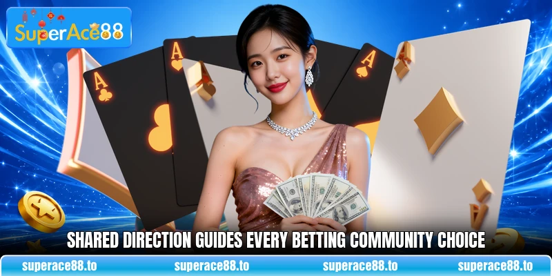 Shared direction guides every betting community choice
