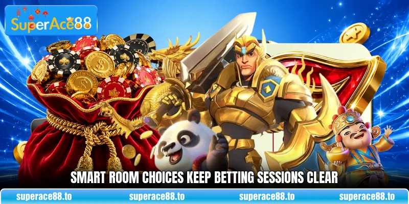 Smart room choices keep betting sessions clear Smart room choices keep betting sessions clear