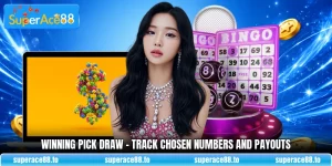 Winning Pick Draw - Track Chosen Numbers And Payouts